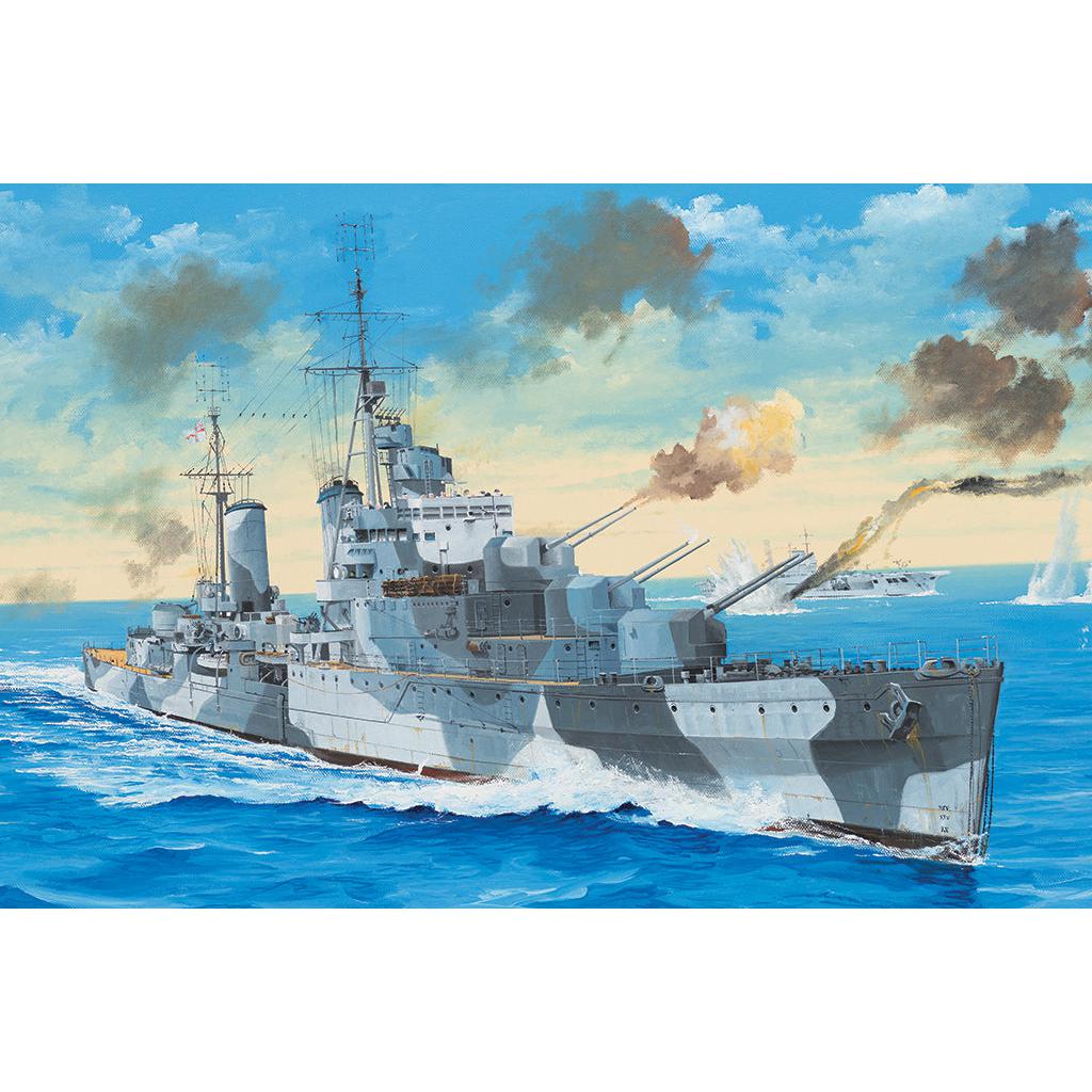 1/350 H.M.S. Naiad Dido-Class Light Cruiser Plastic Model Kit