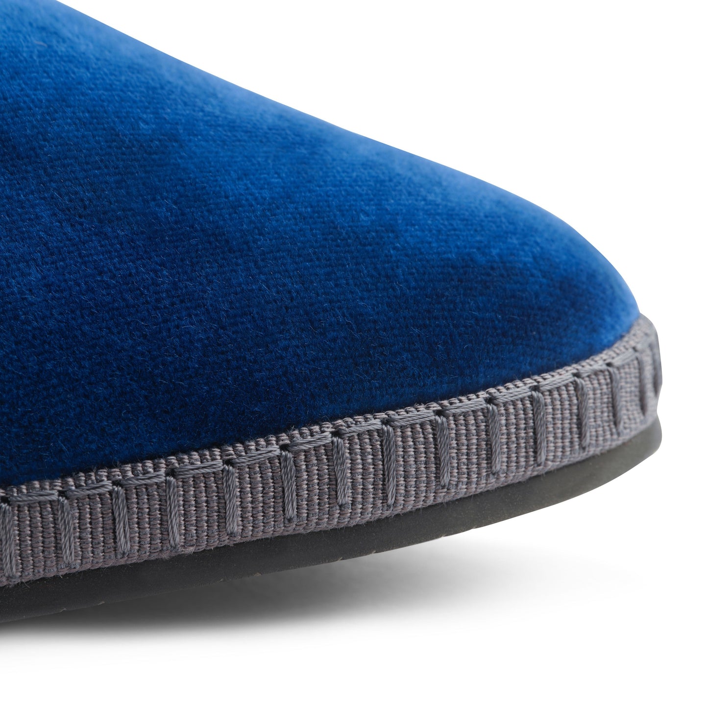 Allegra Velvet Flats Royal - Last Chance