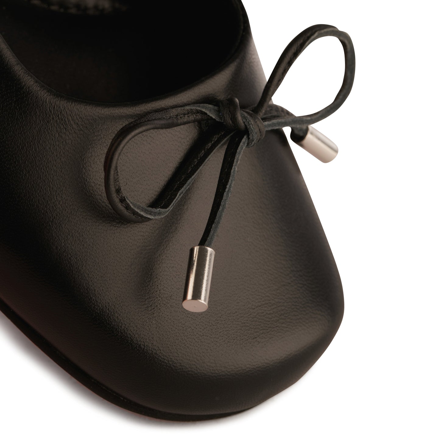 Belinda Flexlite Flats Jet Black - Last Chance