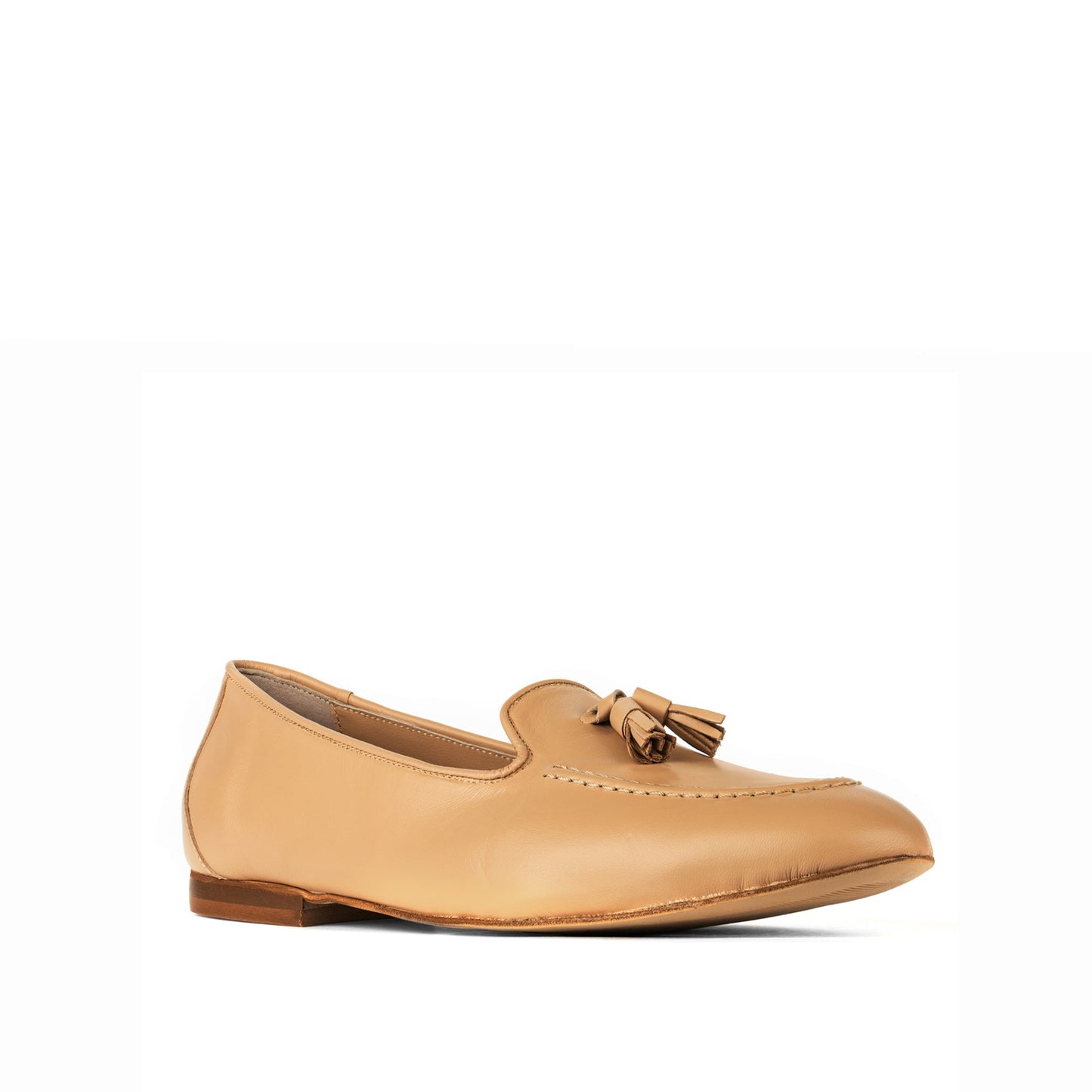 Lea Leather Loafers Sand