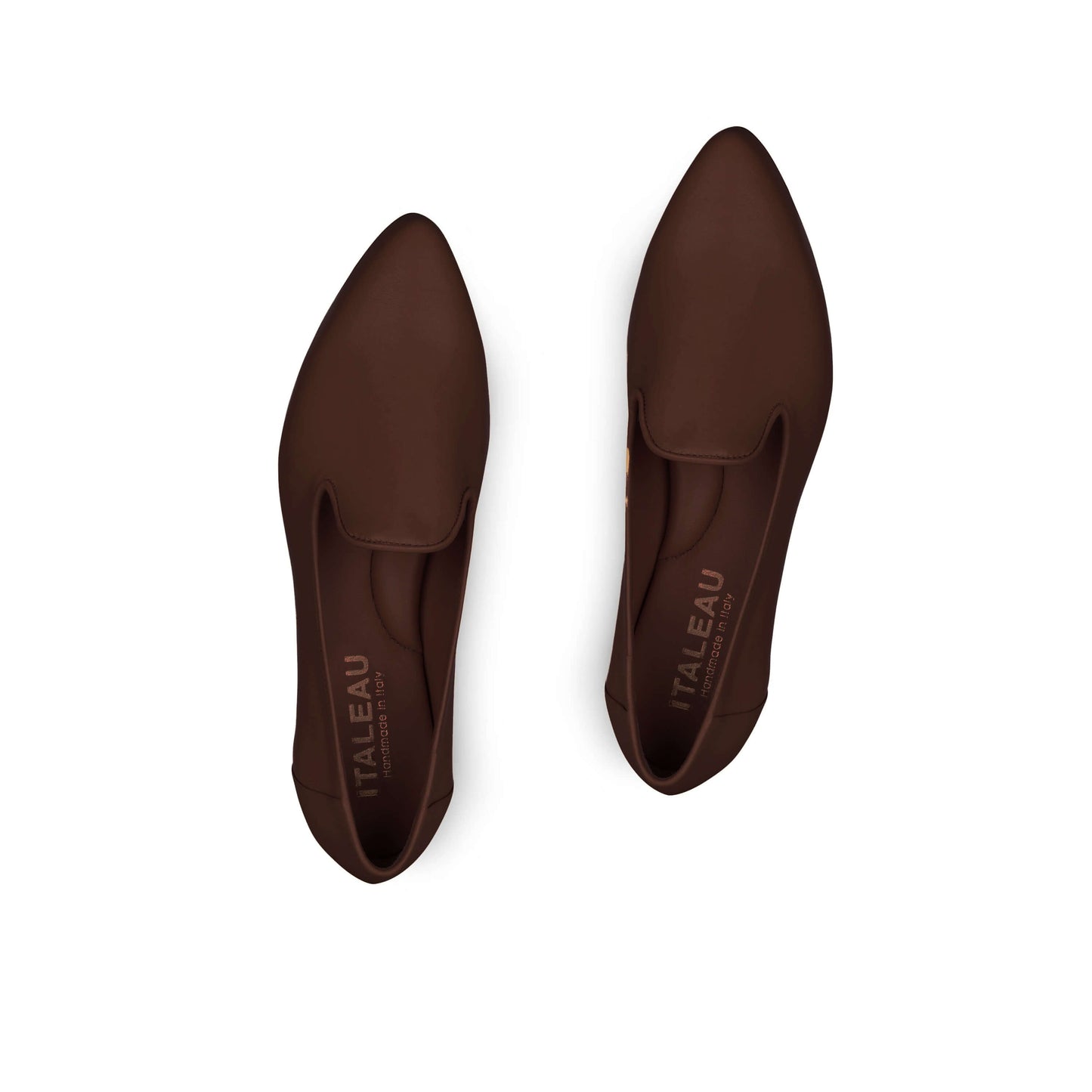 Teresa Leather Loafers Chocolate