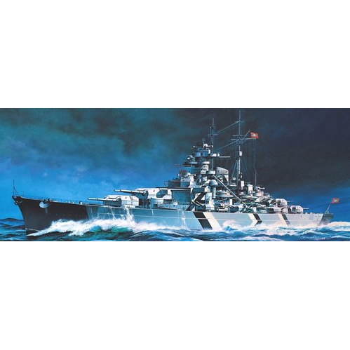 14219 1/800 Battleship Tirpitz Static Plastic Model Kit