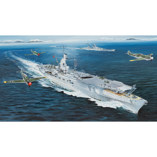 05628 1/350 German Navy Aircraft Carrier DKM Peter Strasser