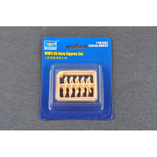06633 1/200 WWII US Navy Figures Set