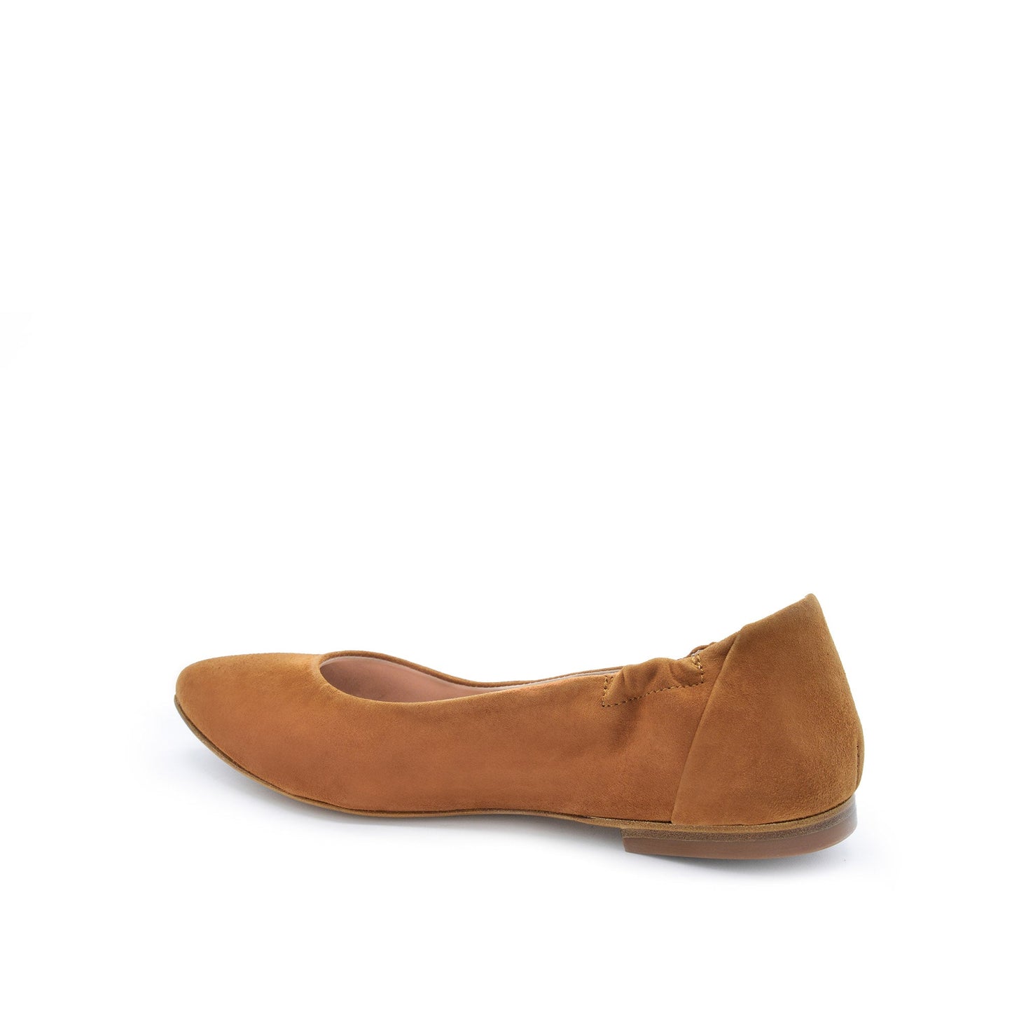 Mara Suede Ballet Flat Cuoio - Last Chance
