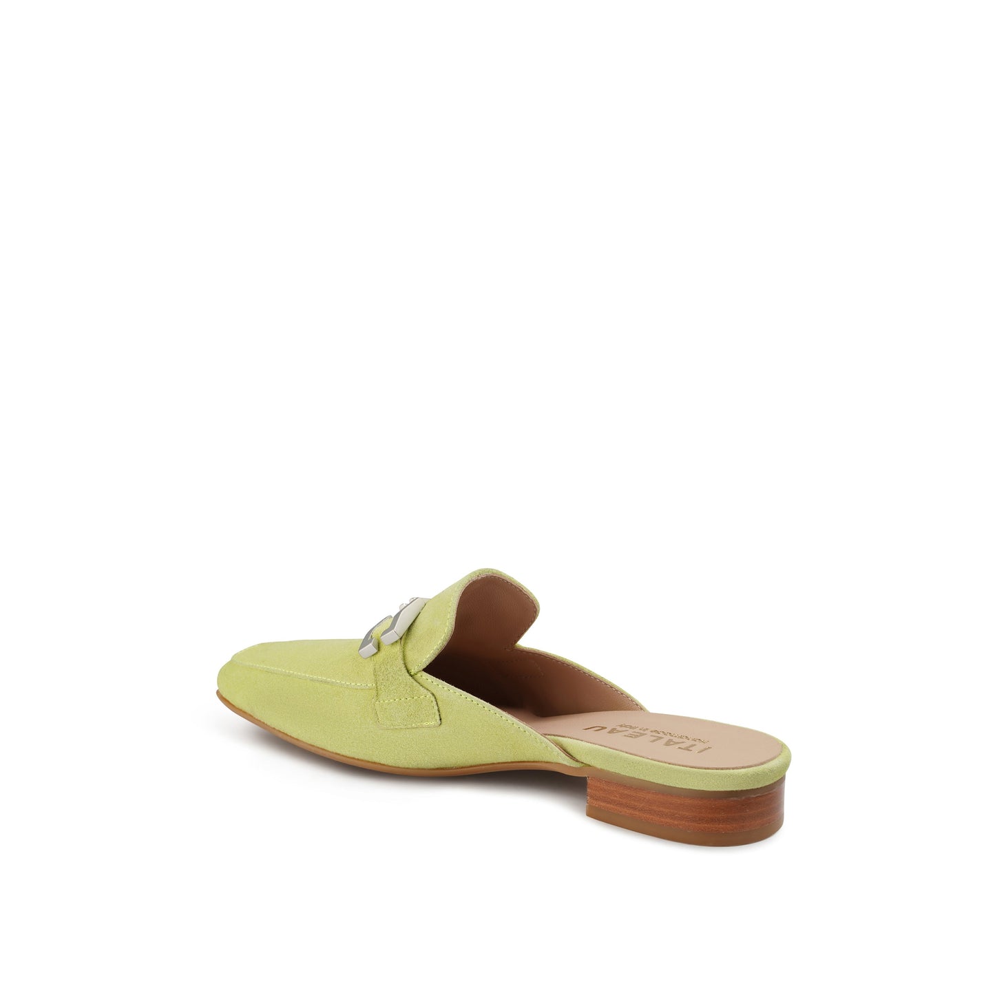 Cecile Mules Pistachio