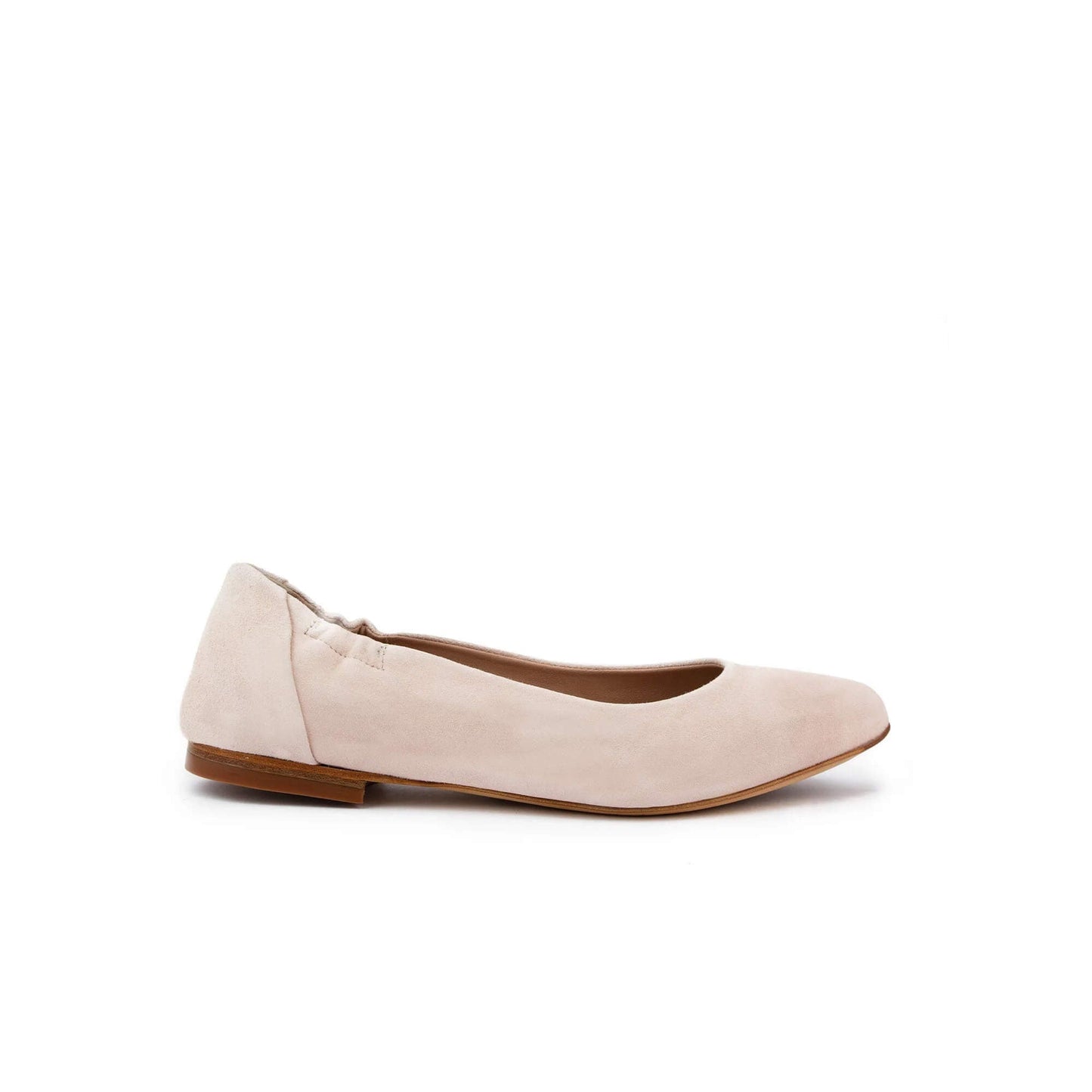 Mara Suede Ballet Flats Bone