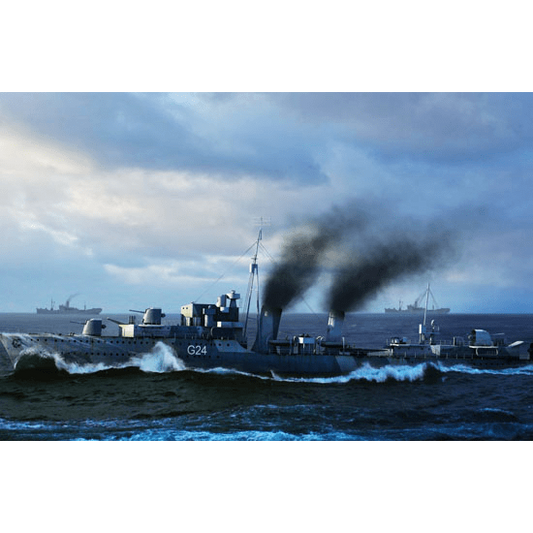 05333 1/350 HMCS Huron Destroyer 1944 with Australian Decals Plastic Model Kit