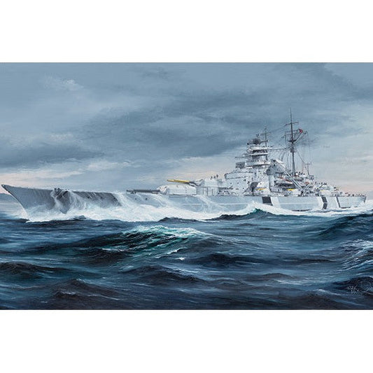 05358 1/350 German Bismarck Battleship Plastic Model Kit