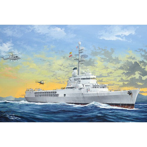 1/350 French Navy Helicopter Cruiser Jeanne d’Arc 2008 Plastic Model Kit