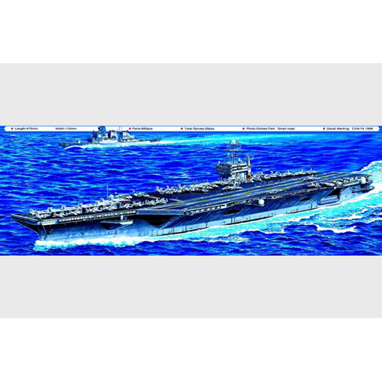 05733 1/700 USS JOHN C. STENNIS CVN74 Plastic Model Kit