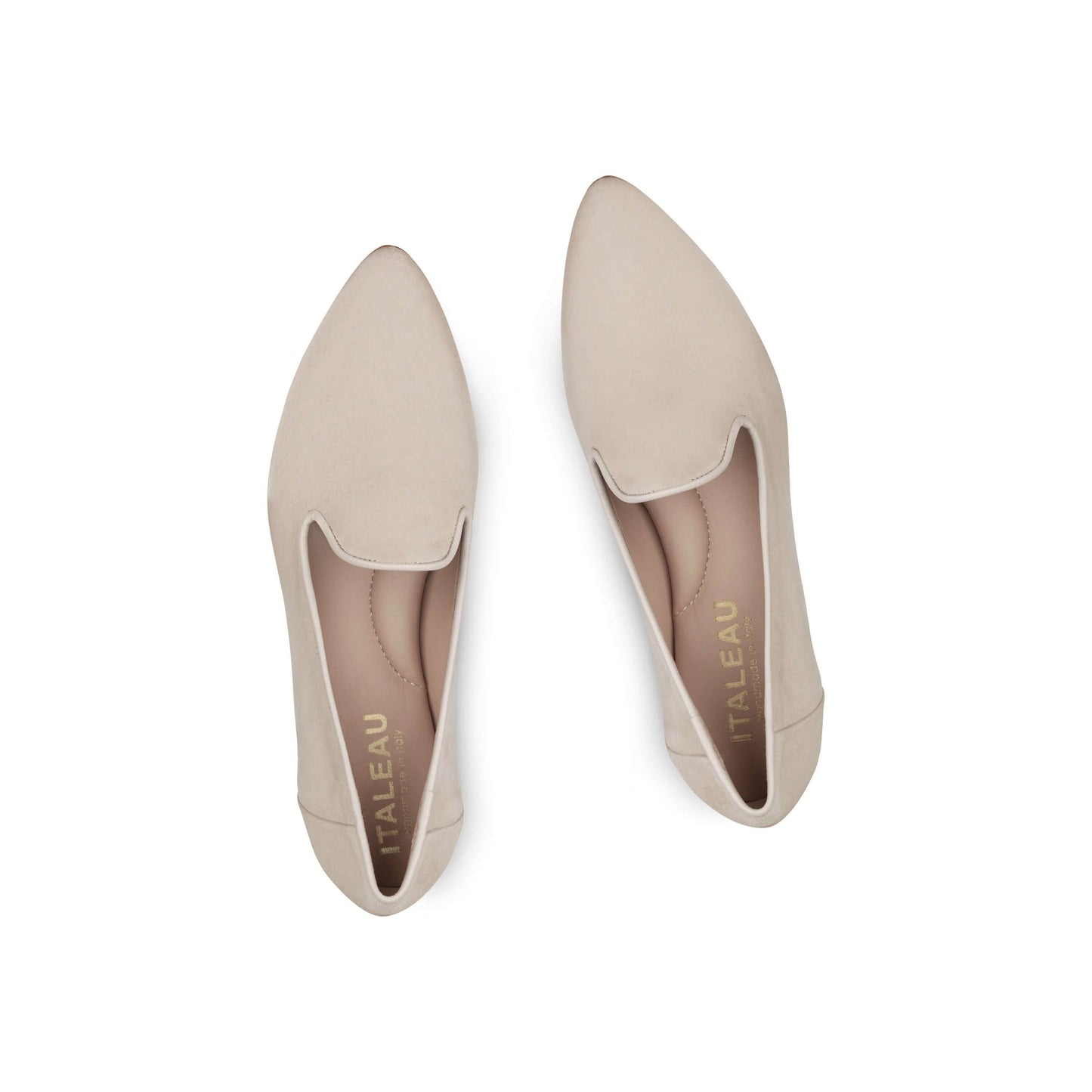 Teresa Suede Loafers Bone