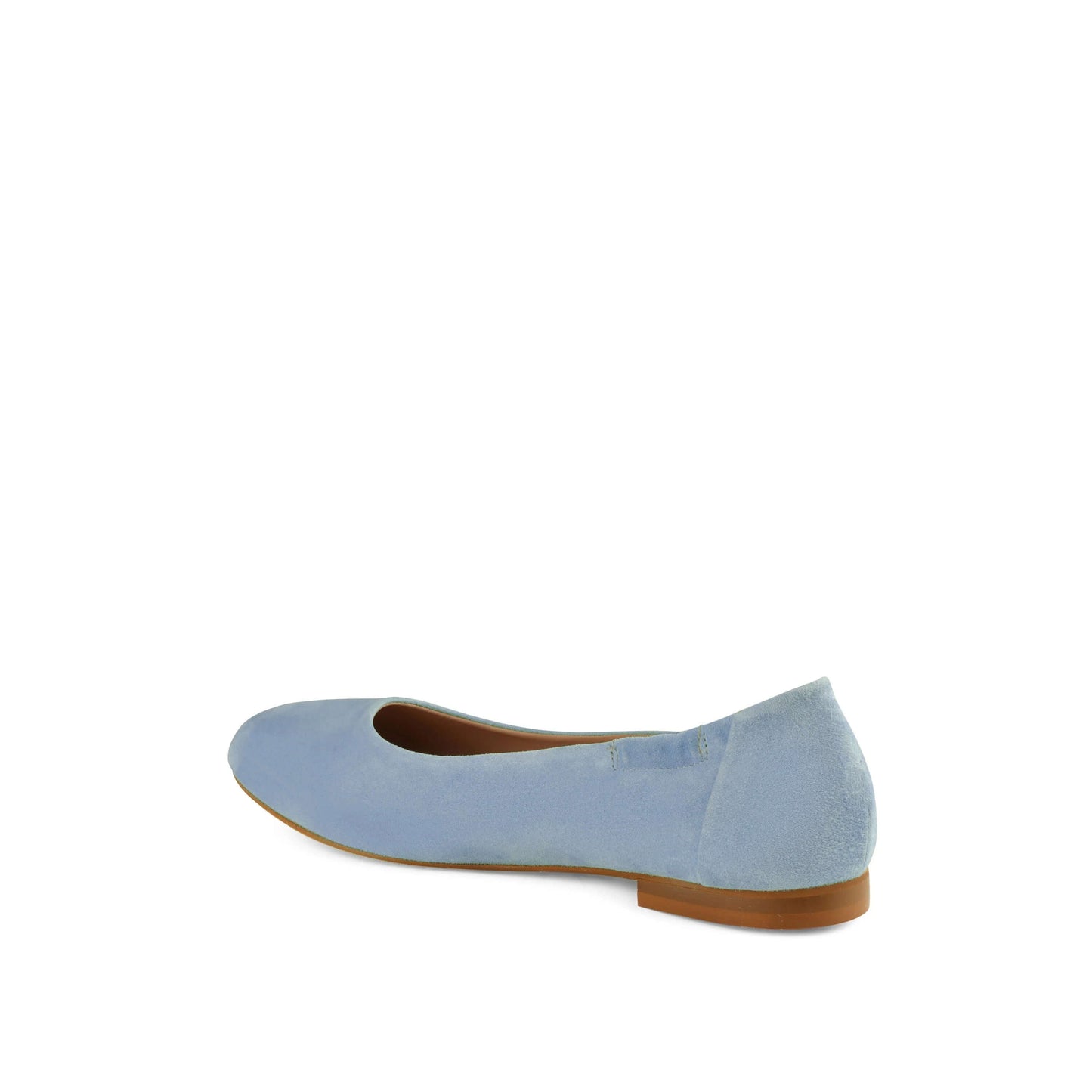 Vera Suede Ballet Flats Celeste