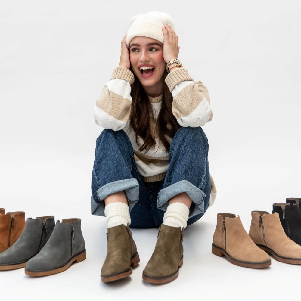 Waterproof Foliana Booties Moss