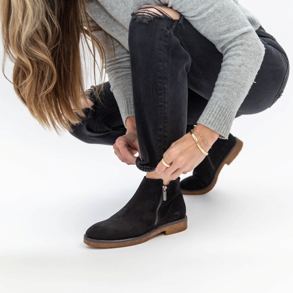 Waterproof Foliana Booties Nero