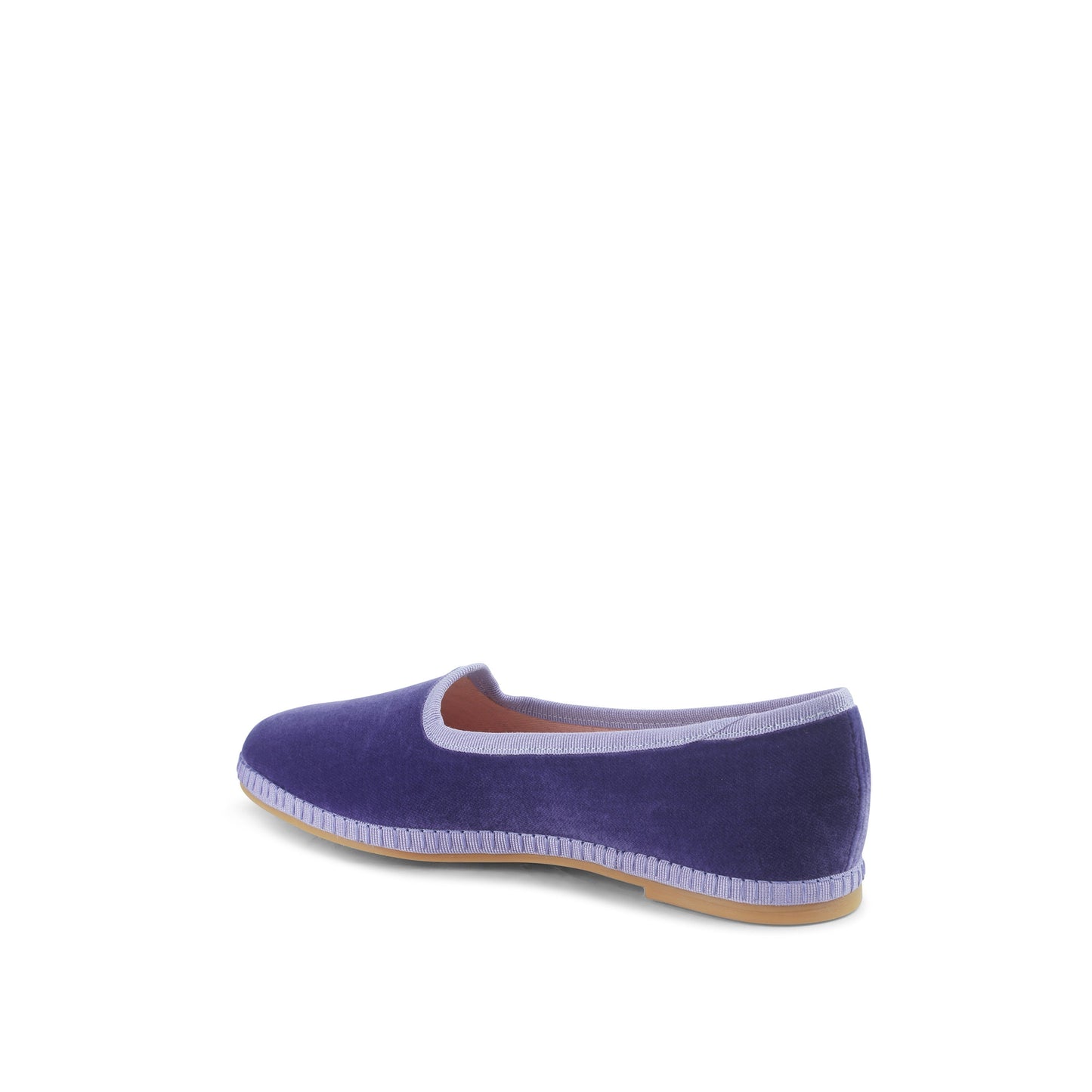 Allegra Velvet Flats Iris - Last Chance