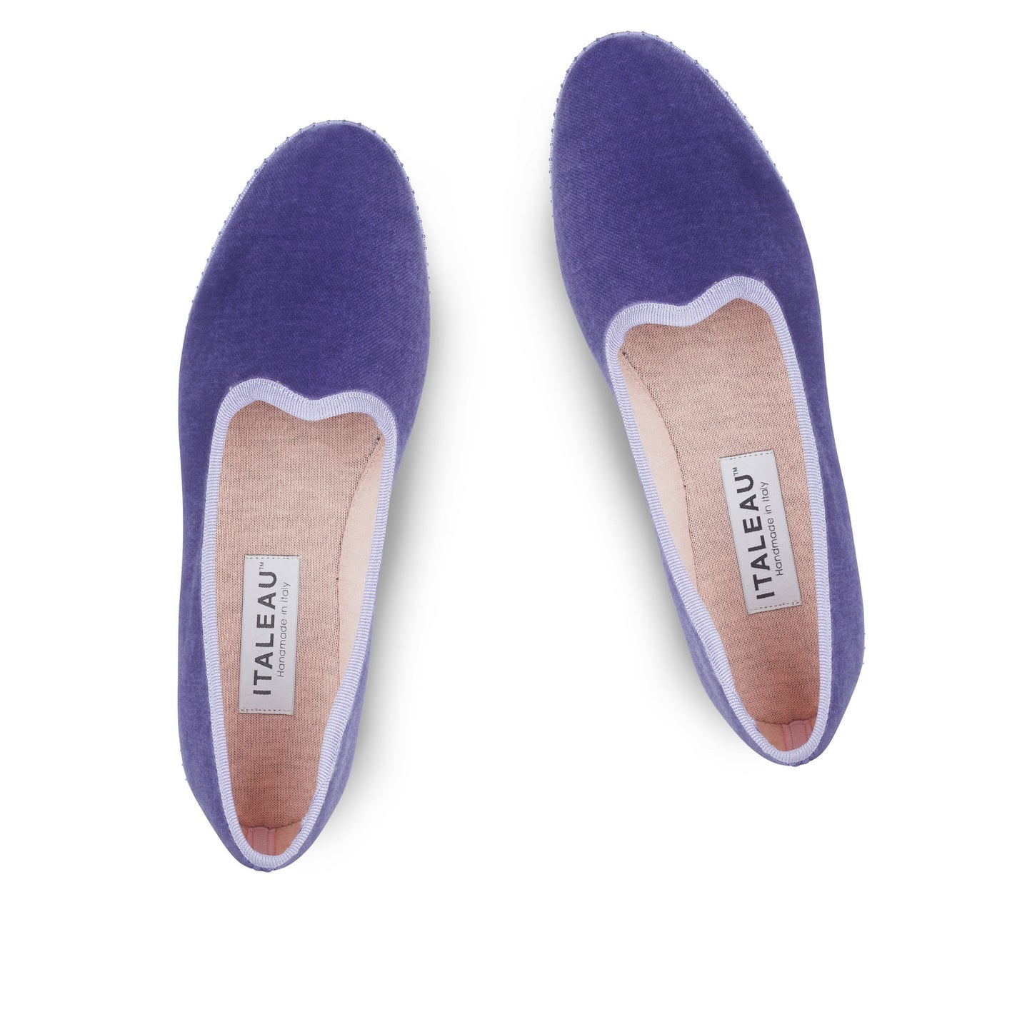 Allegra Velvet Flats Iris - Last Chance