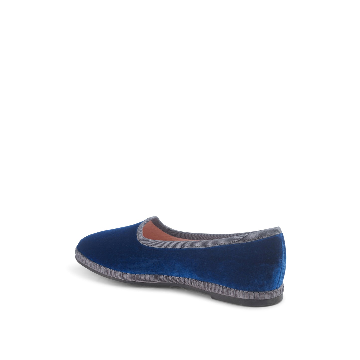 Allegra Velvet Flats Royal - Last Chance