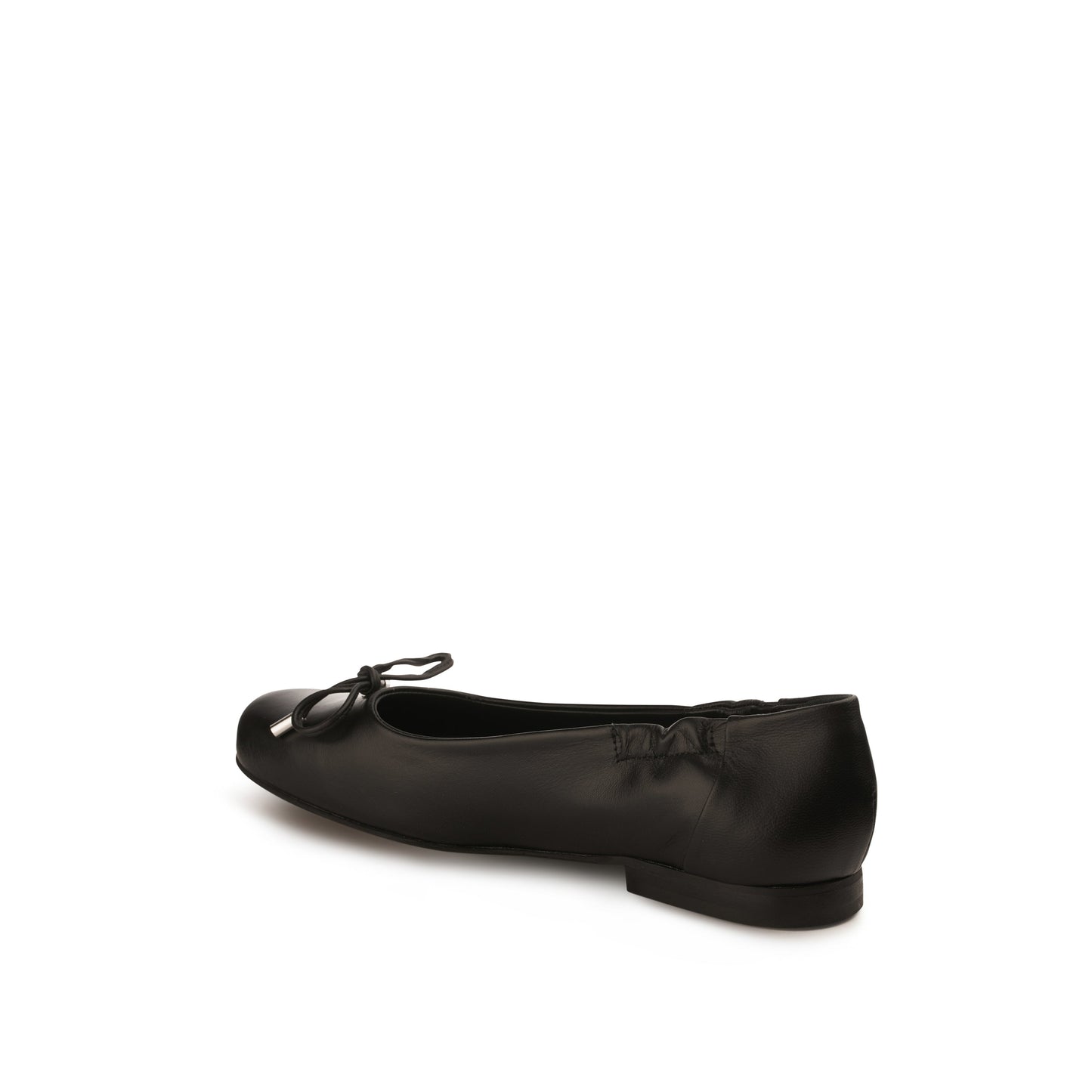 Belinda Flexlite Flats Jet Black - Last Chance
