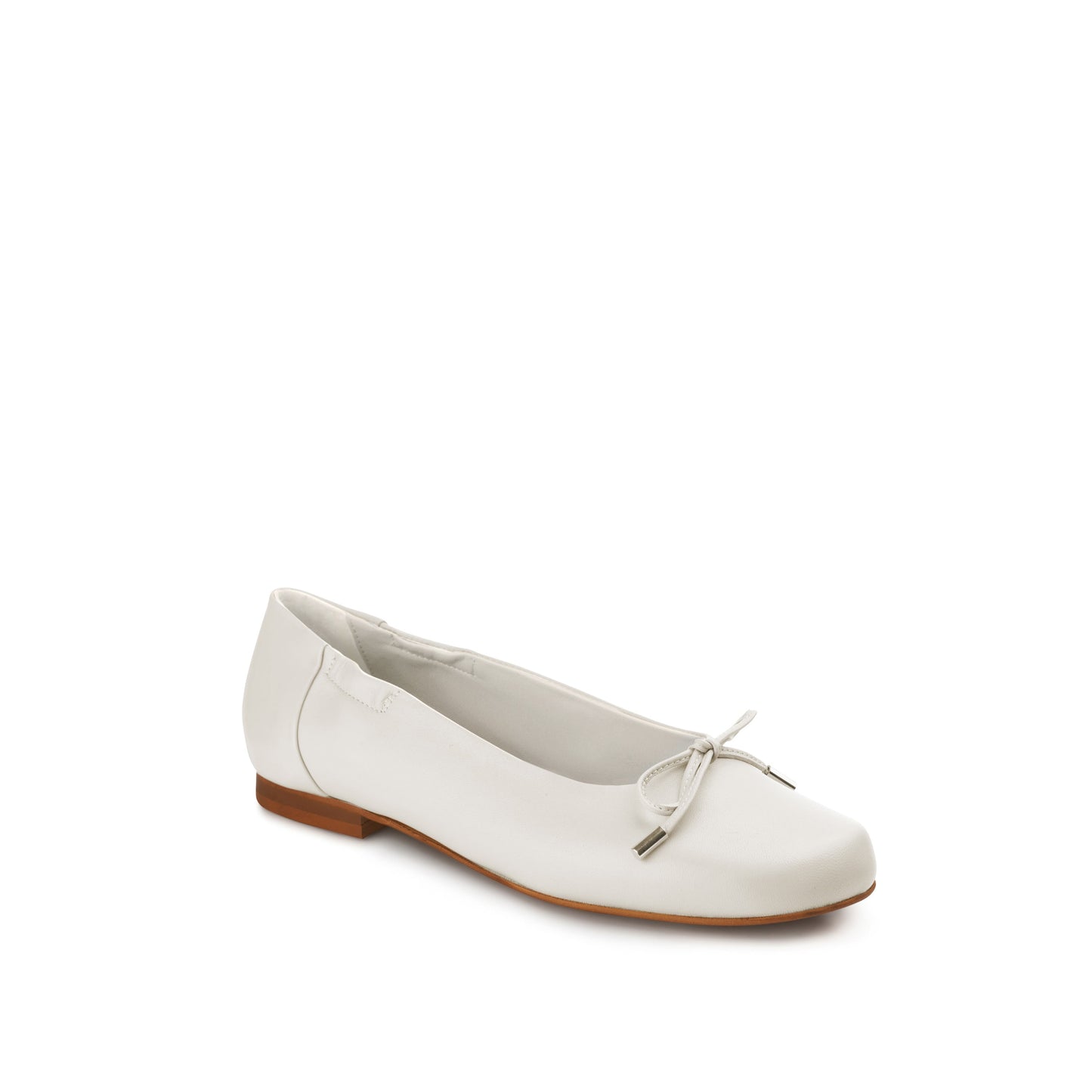 Belinda Flexlite Flats Bianco - Last Chance