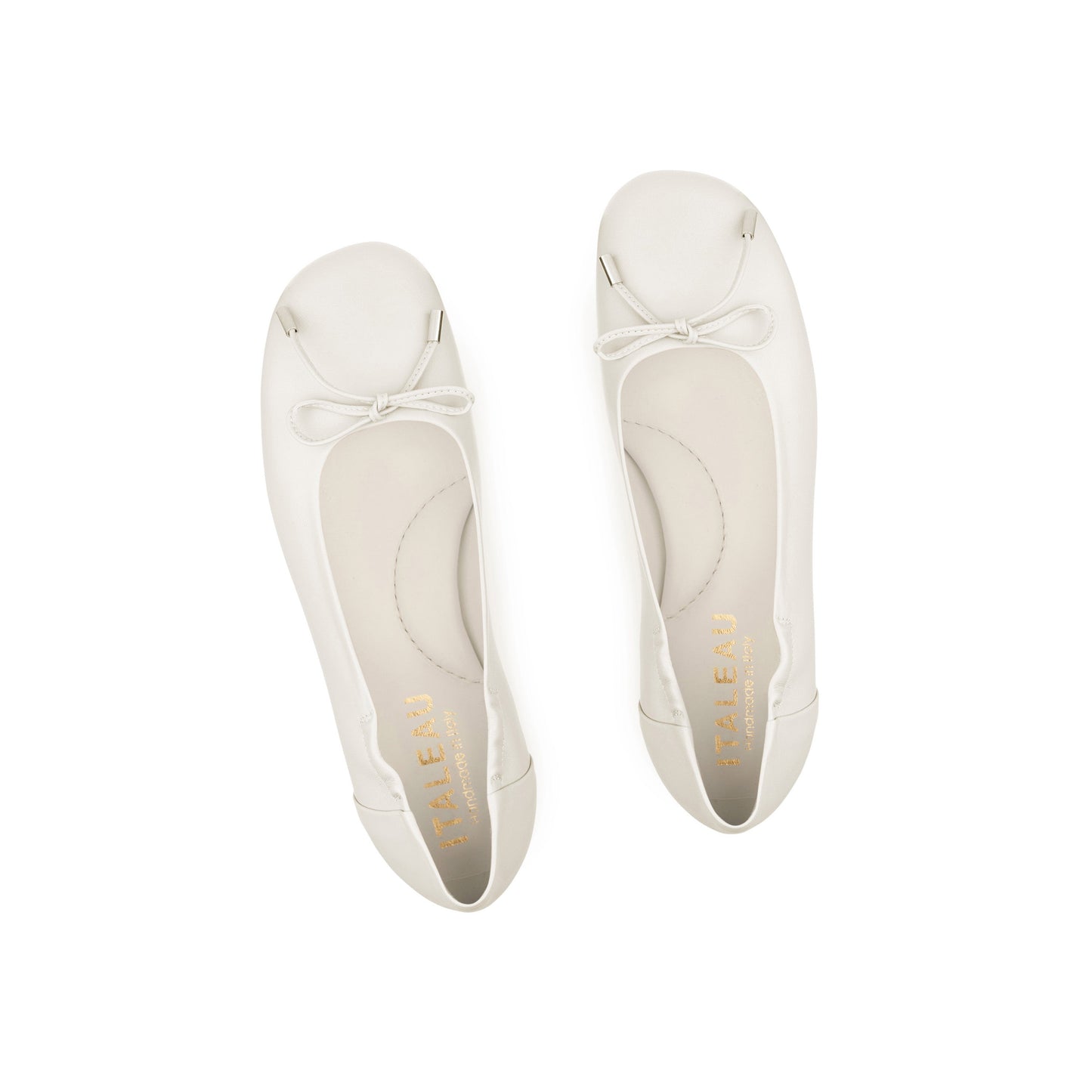 Belinda Flexlite Flats Bianco - Last Chance