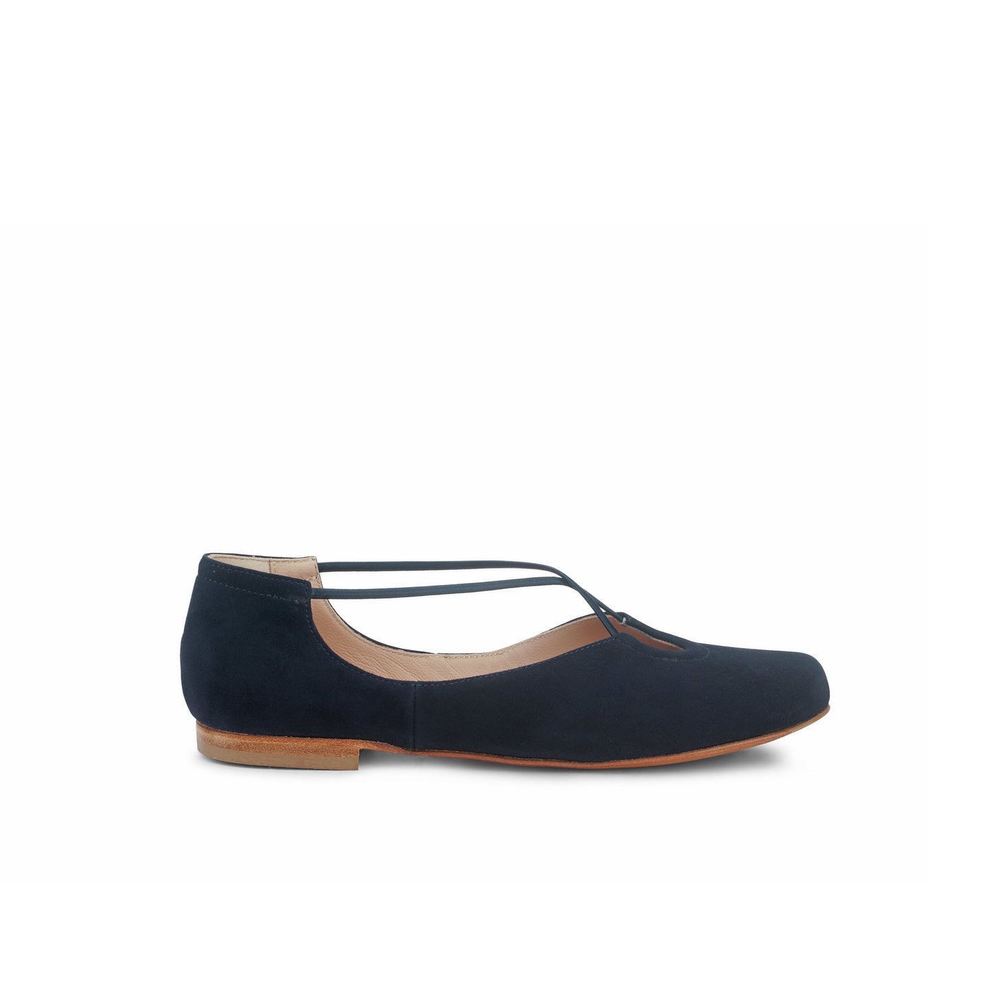 Bria Flexlite Flats Darkest Blue - Last Chance