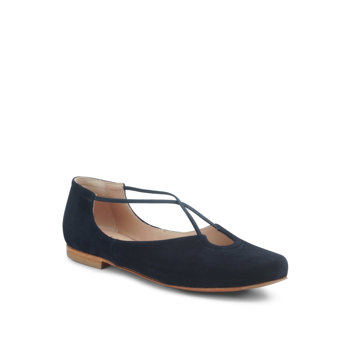 Bria Flexlite Flats Darkest Blue - Last Chance