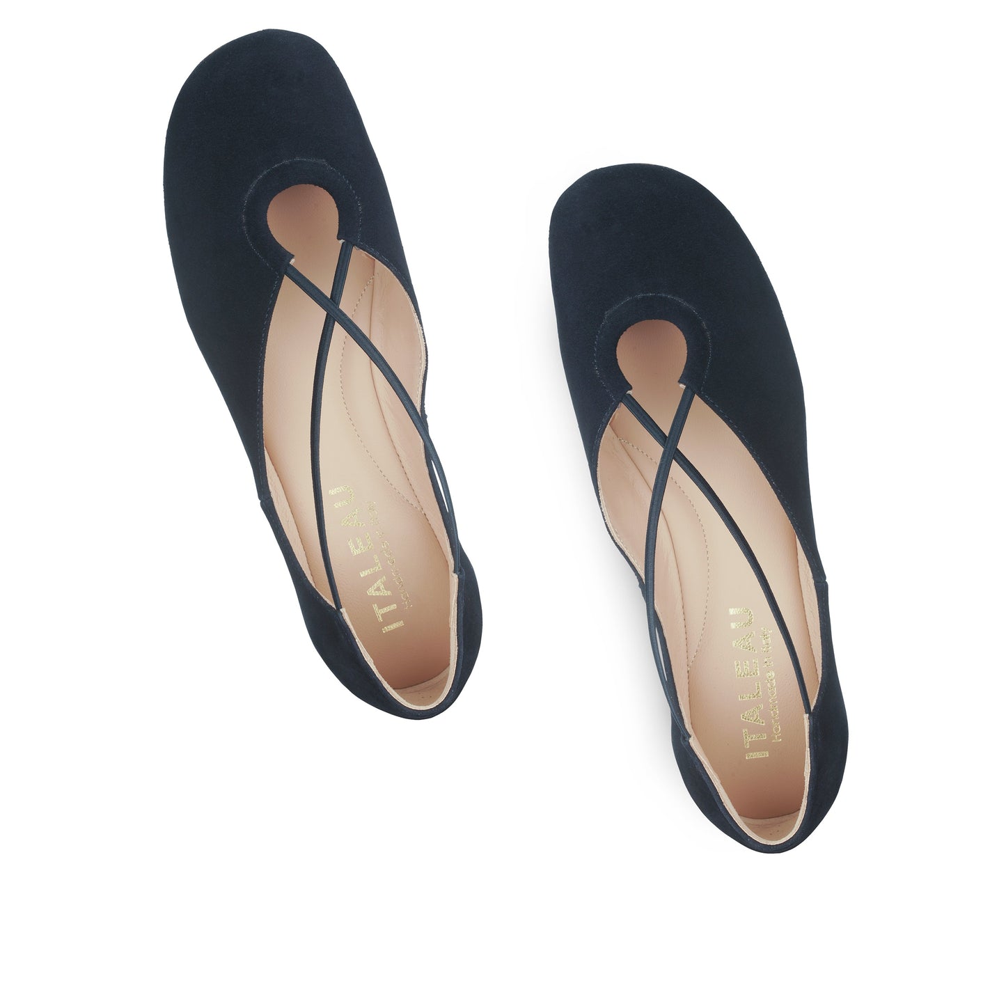 Bria Flexlite Flats Darkest Blue - Last Chance