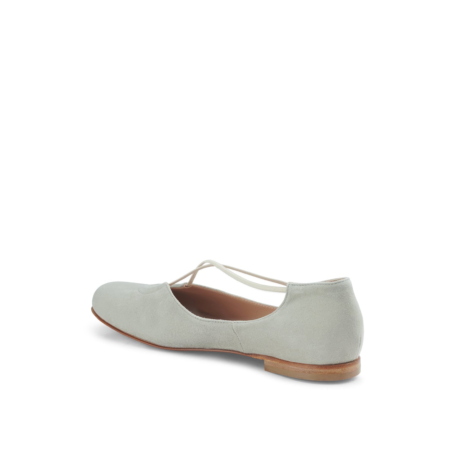 Bria Suede Flats Ice - Last Chance