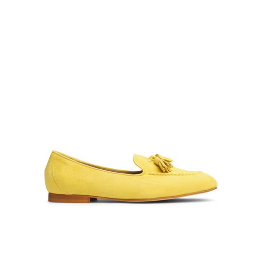 Lea Suede Loafers Butter - Last Chance