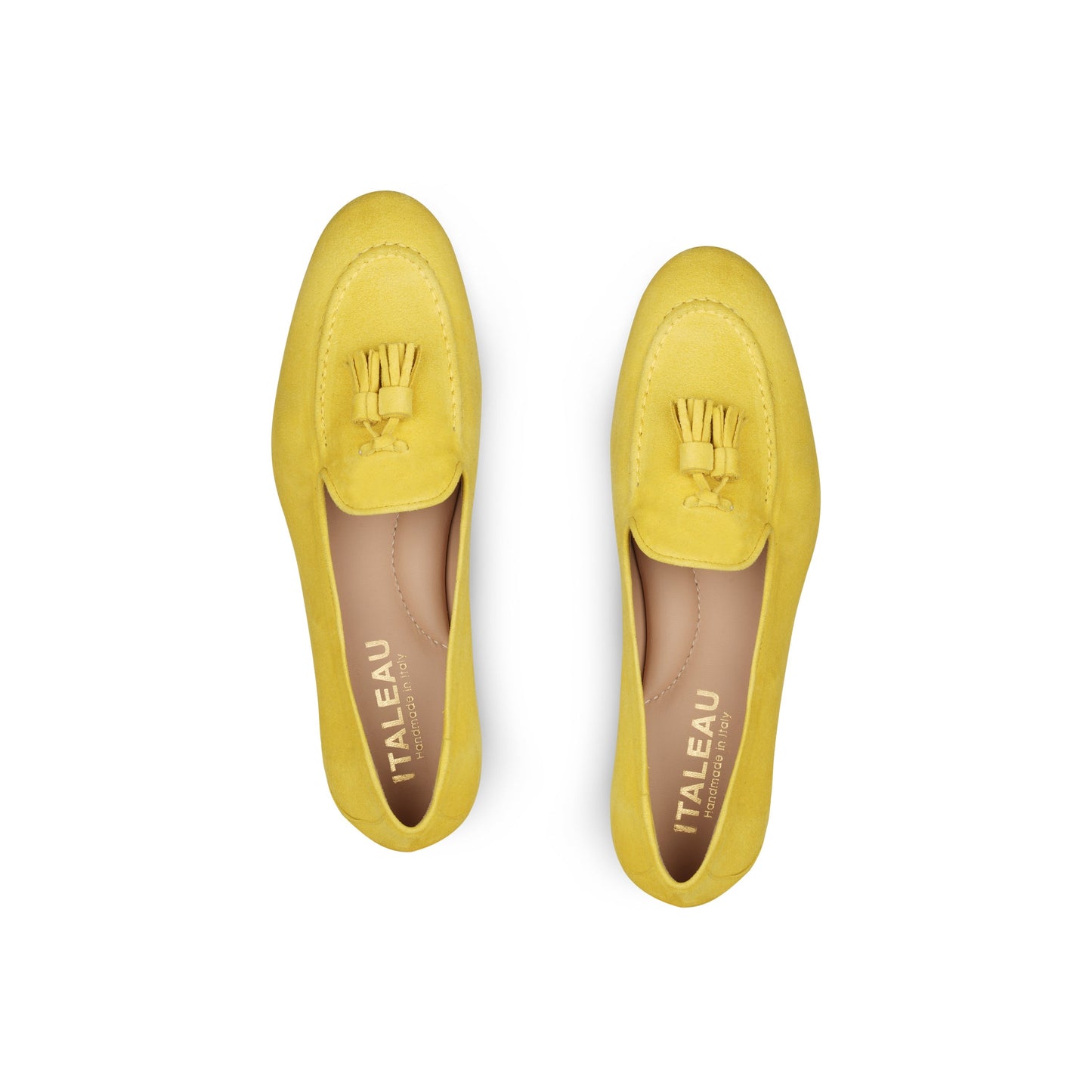 Lea Suede Loafers Butter - Last Chance