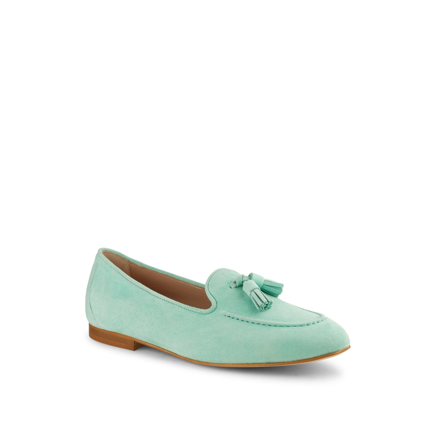Lea Suede Loafers Jade - Last Chance