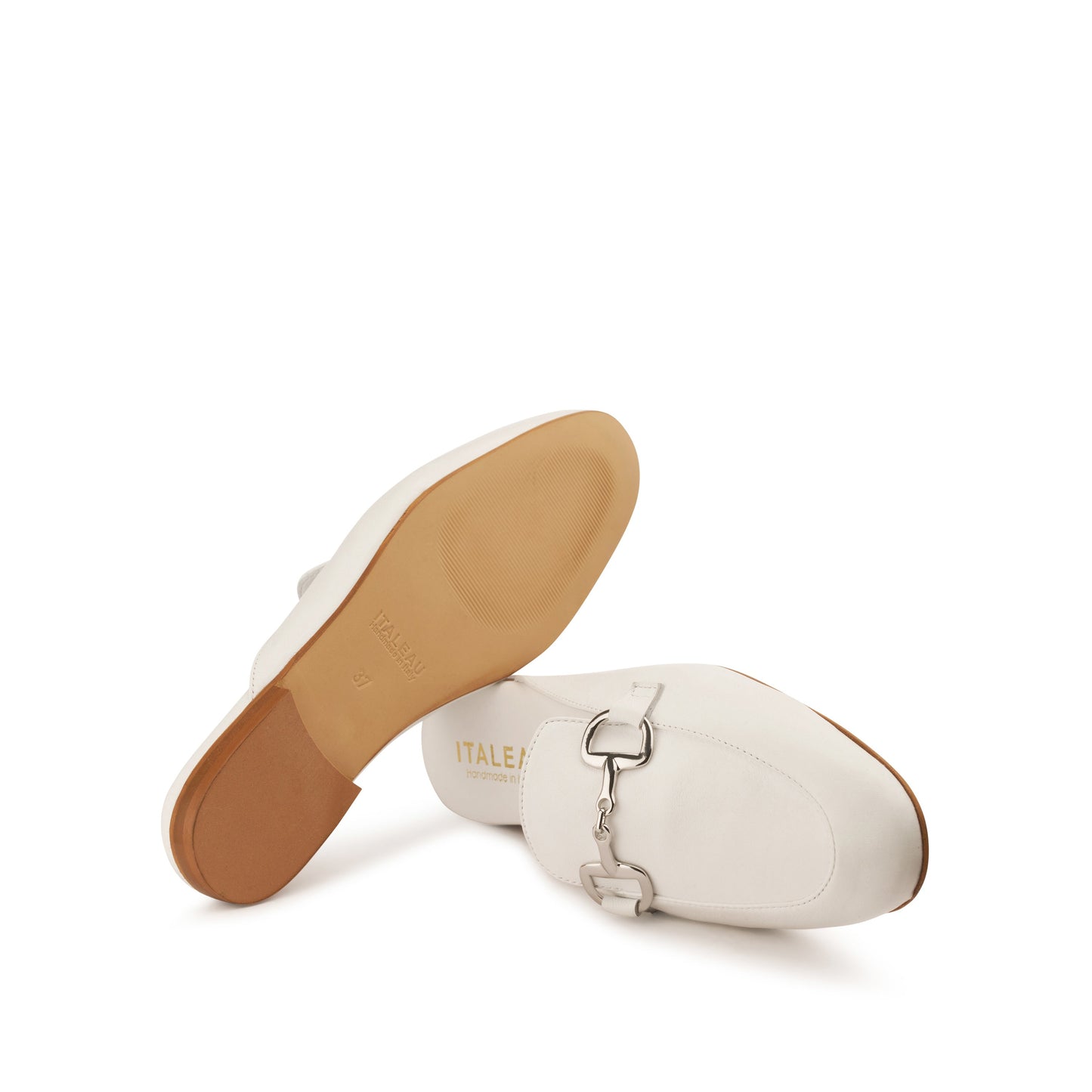 Lisa Flexlite Mules Bianco - Last Chance