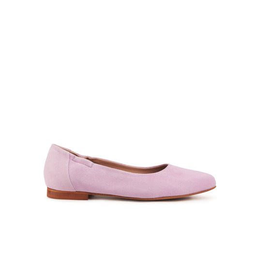 Mara Suede Ballet  Flats Amethyst - Last Chance
