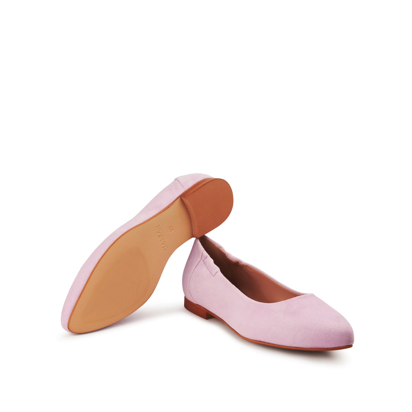 Mara Suede Ballet  Flats Amethyst - Last Chance