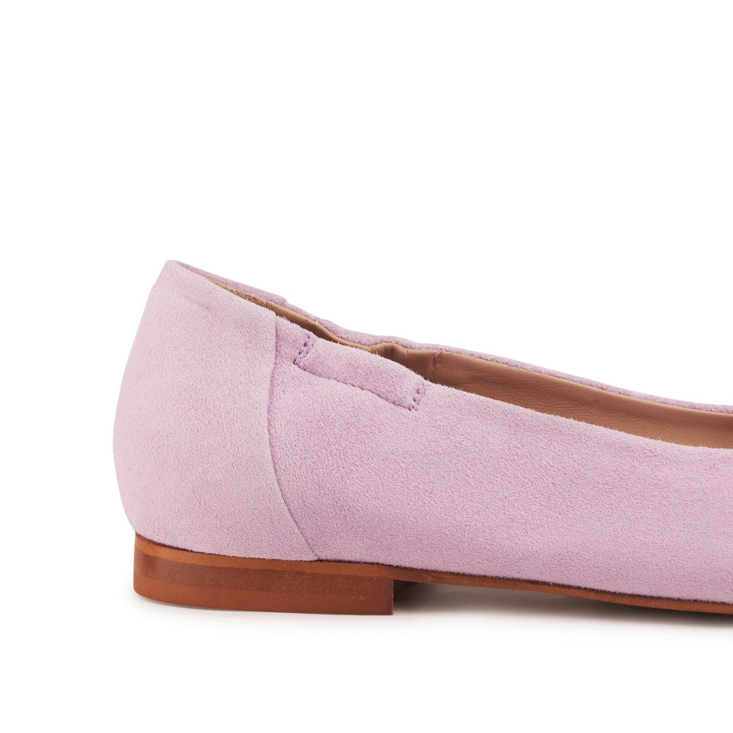 Mara Suede Ballet  Flats Amethyst - Last Chance