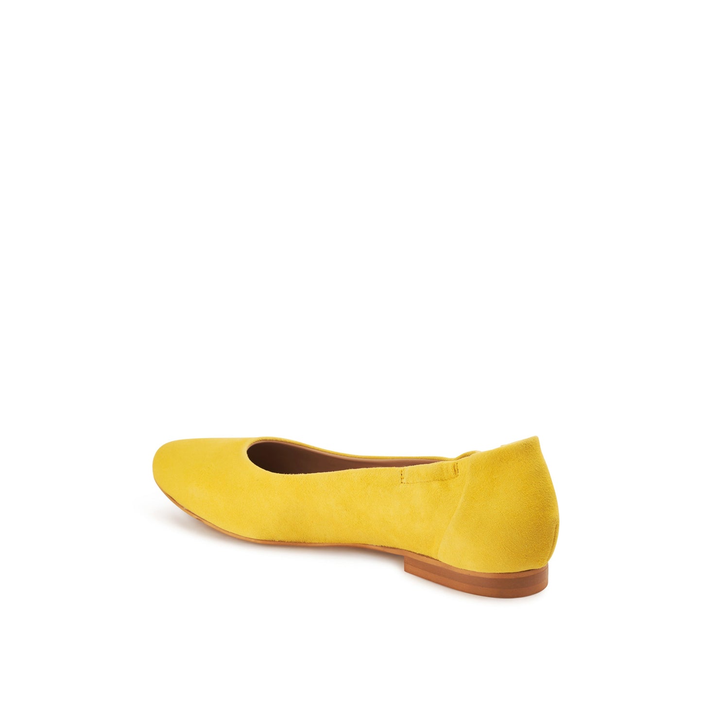 Mara Suede Ballet Flats Butter - Last Chance