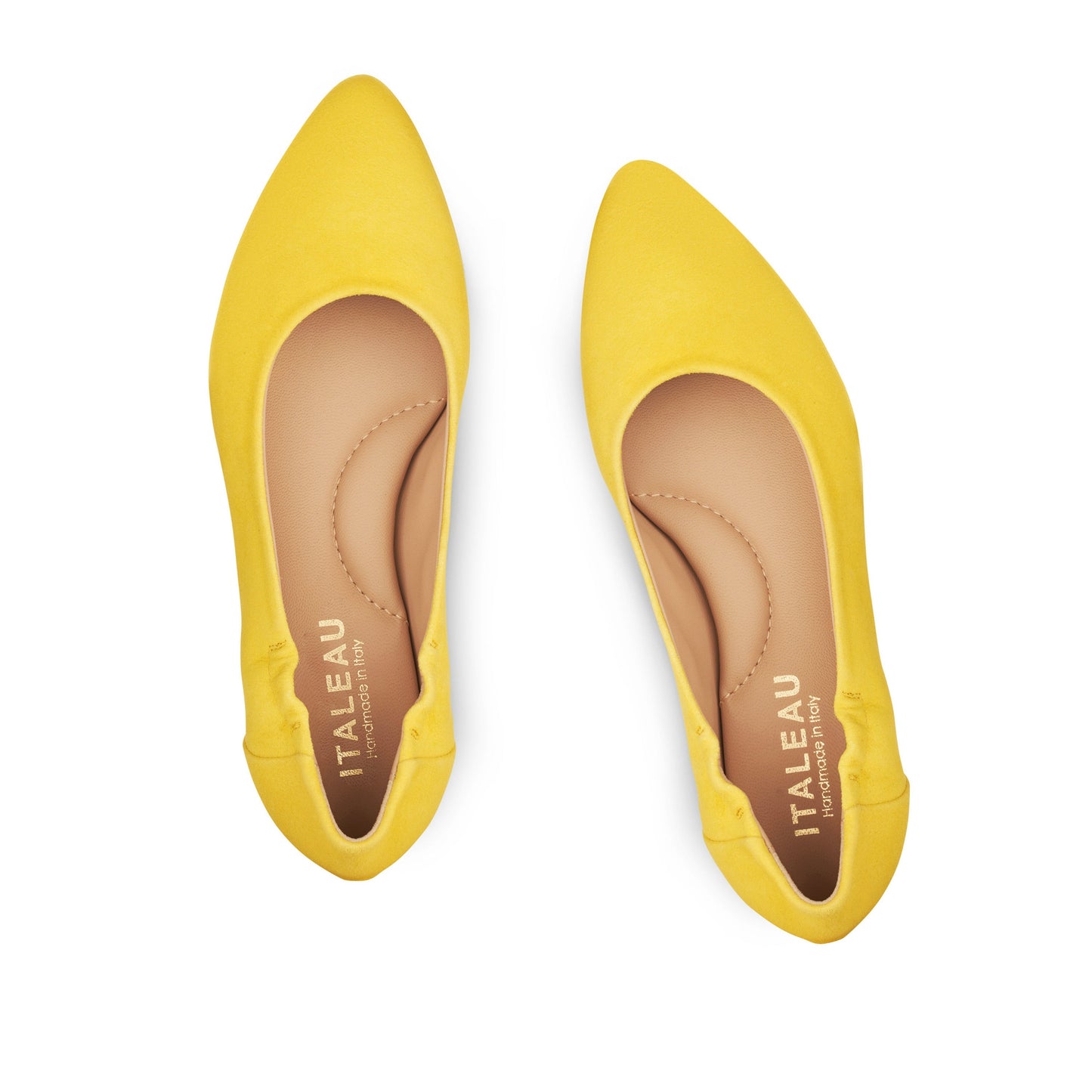 Mara Suede Ballet Flats Butter - Last Chance