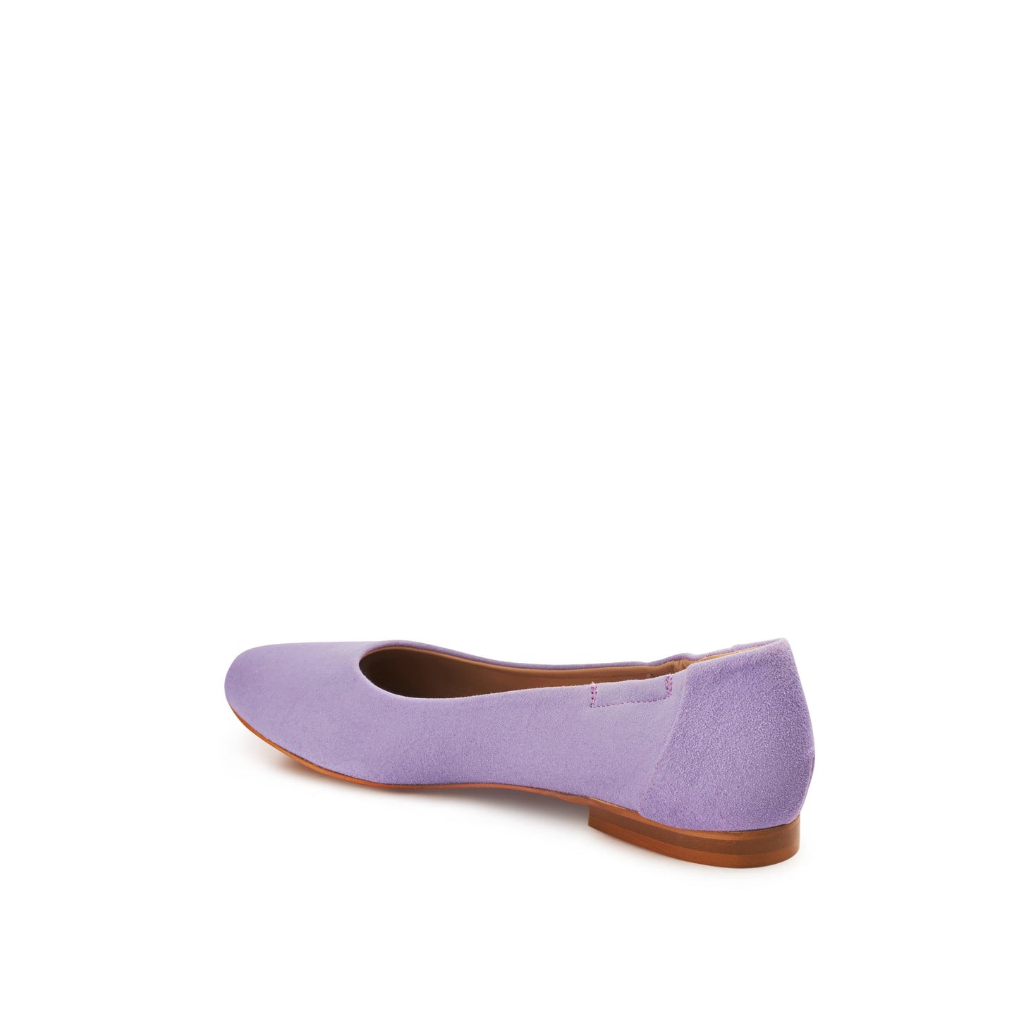 Mara Suede Ballet Flats Lilac - Last Chance