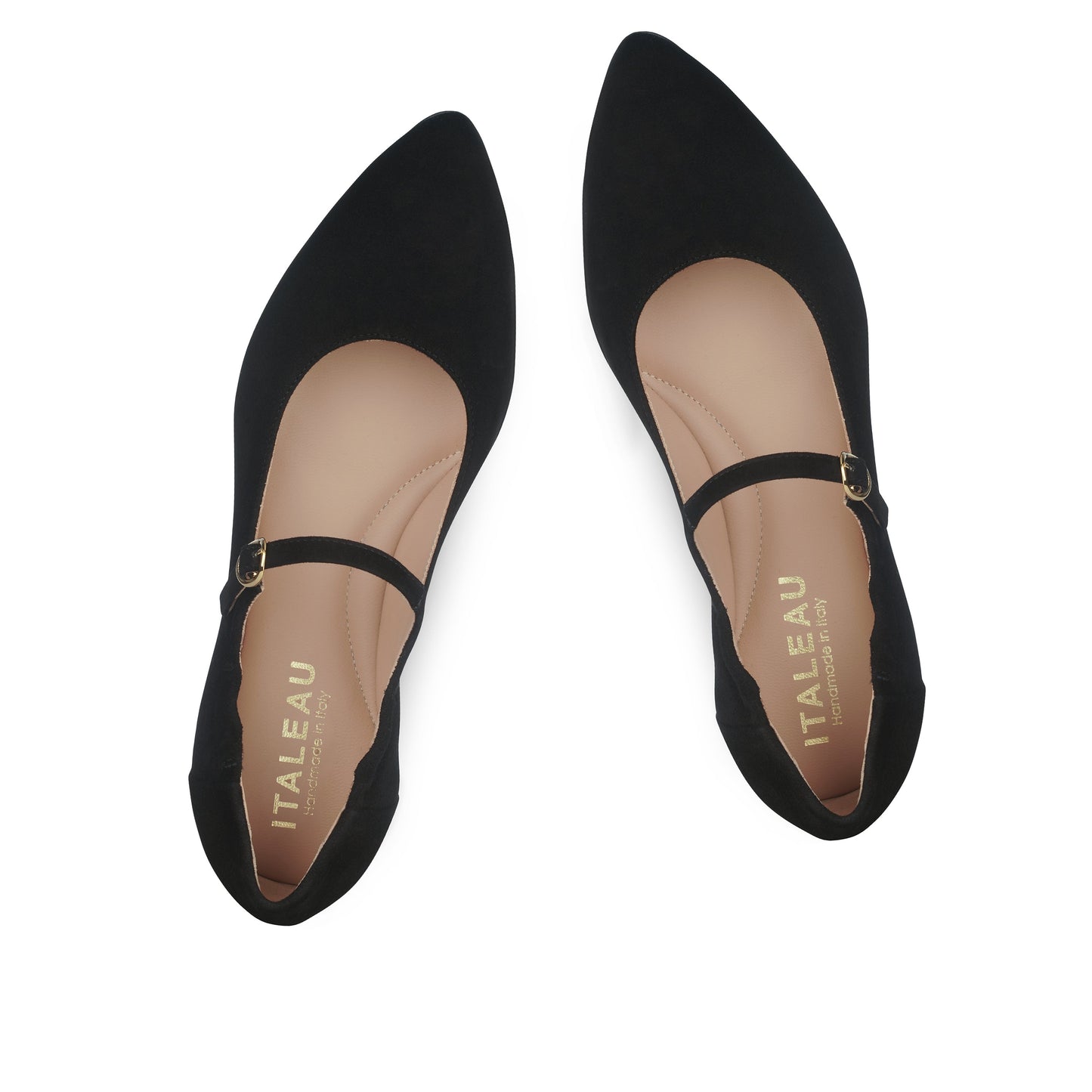 Melia Flexlite Flats Nero - Last Chance