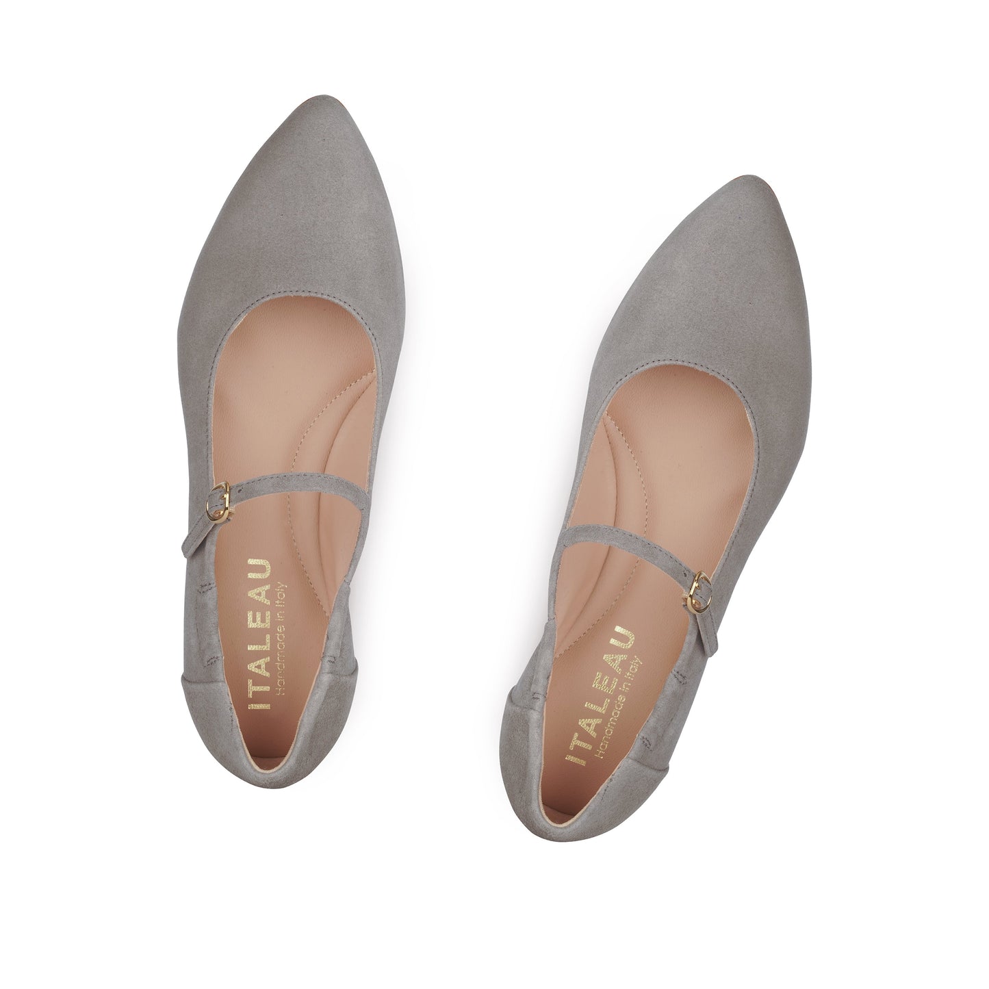 Melia Flexlite Flats Stone - Last Chance