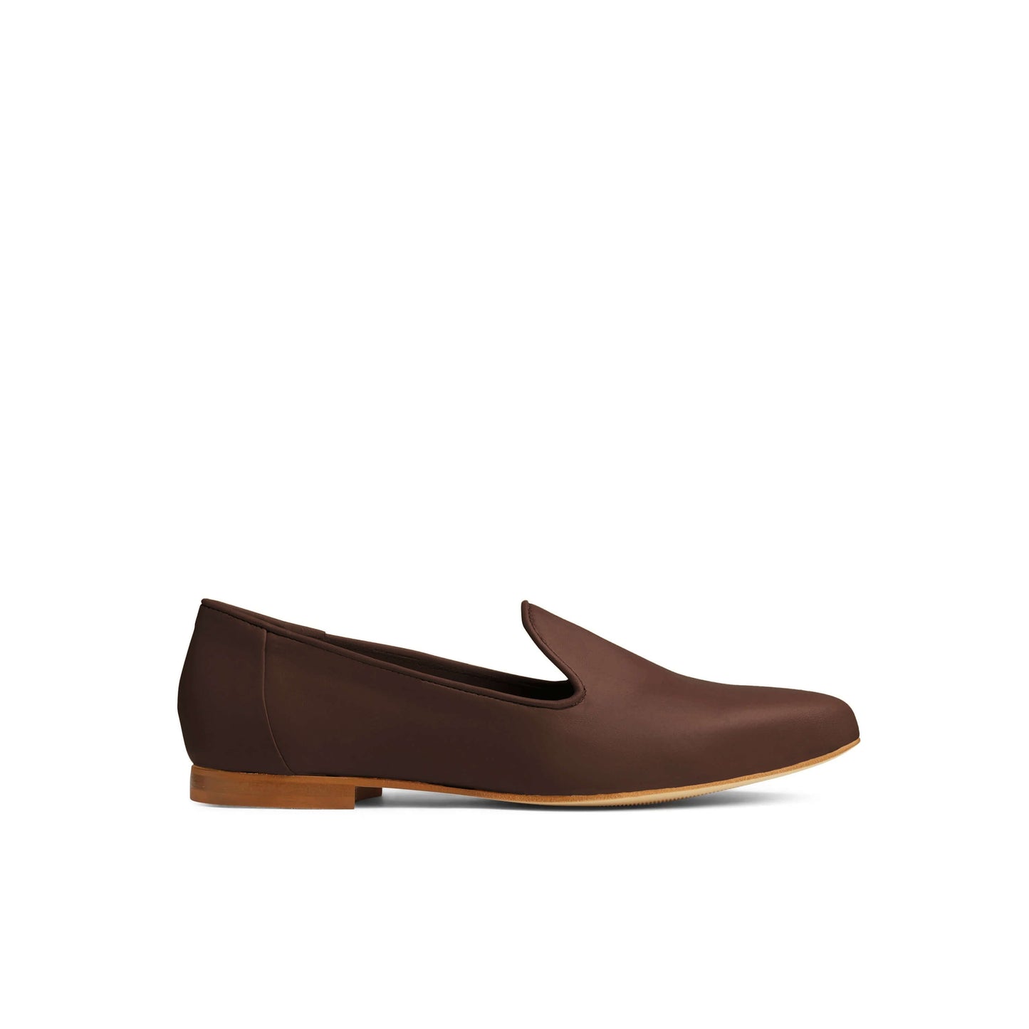 Teresa Leather Loafers Chocolate