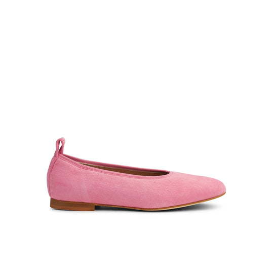 Valleria Suede Flats Punch - Last Chance