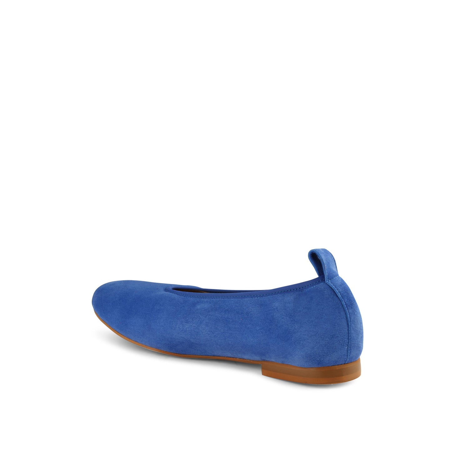 Valleria Suede Flats Sapphire - Last Chance
