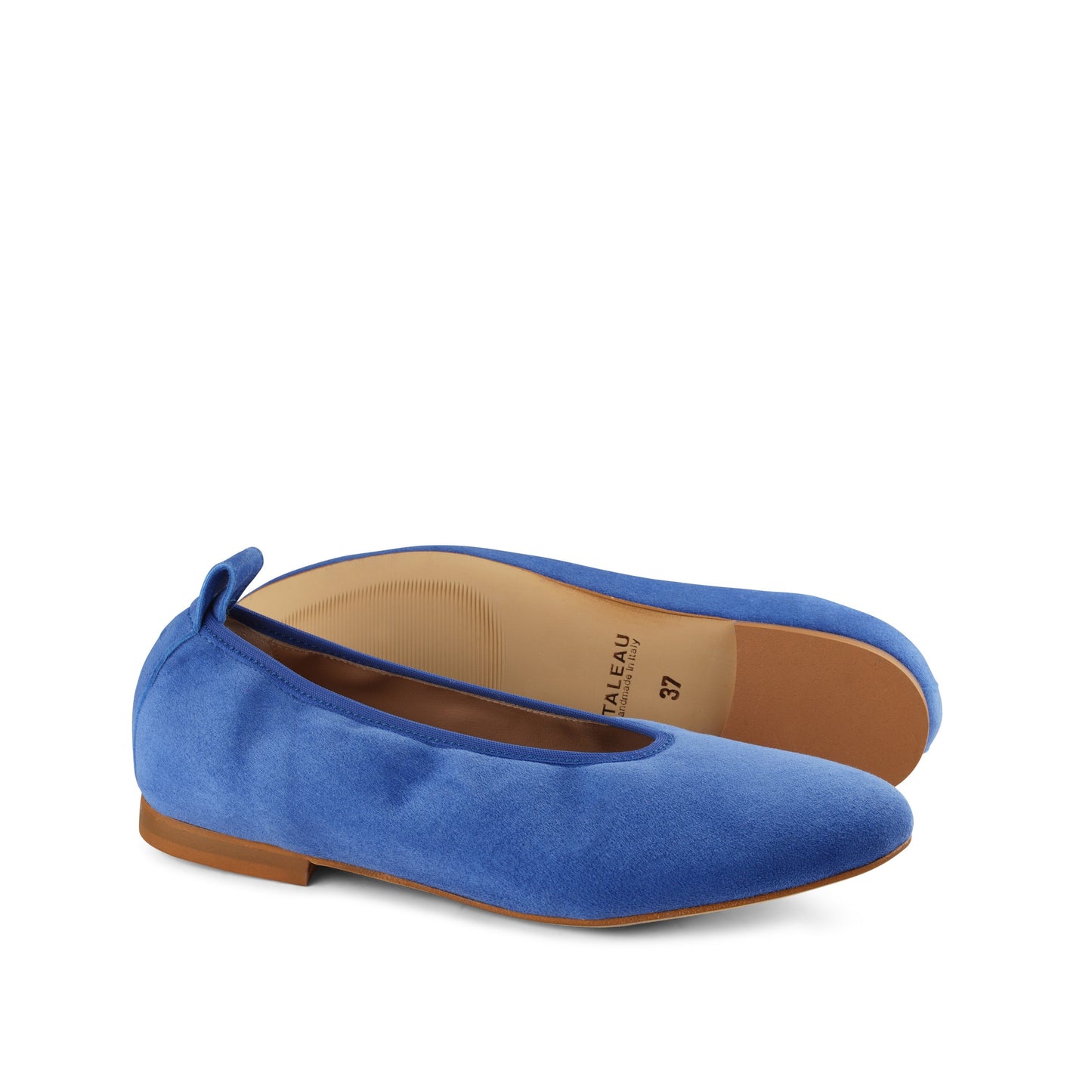 Valleria Suede Flats Sapphire - Last Chance