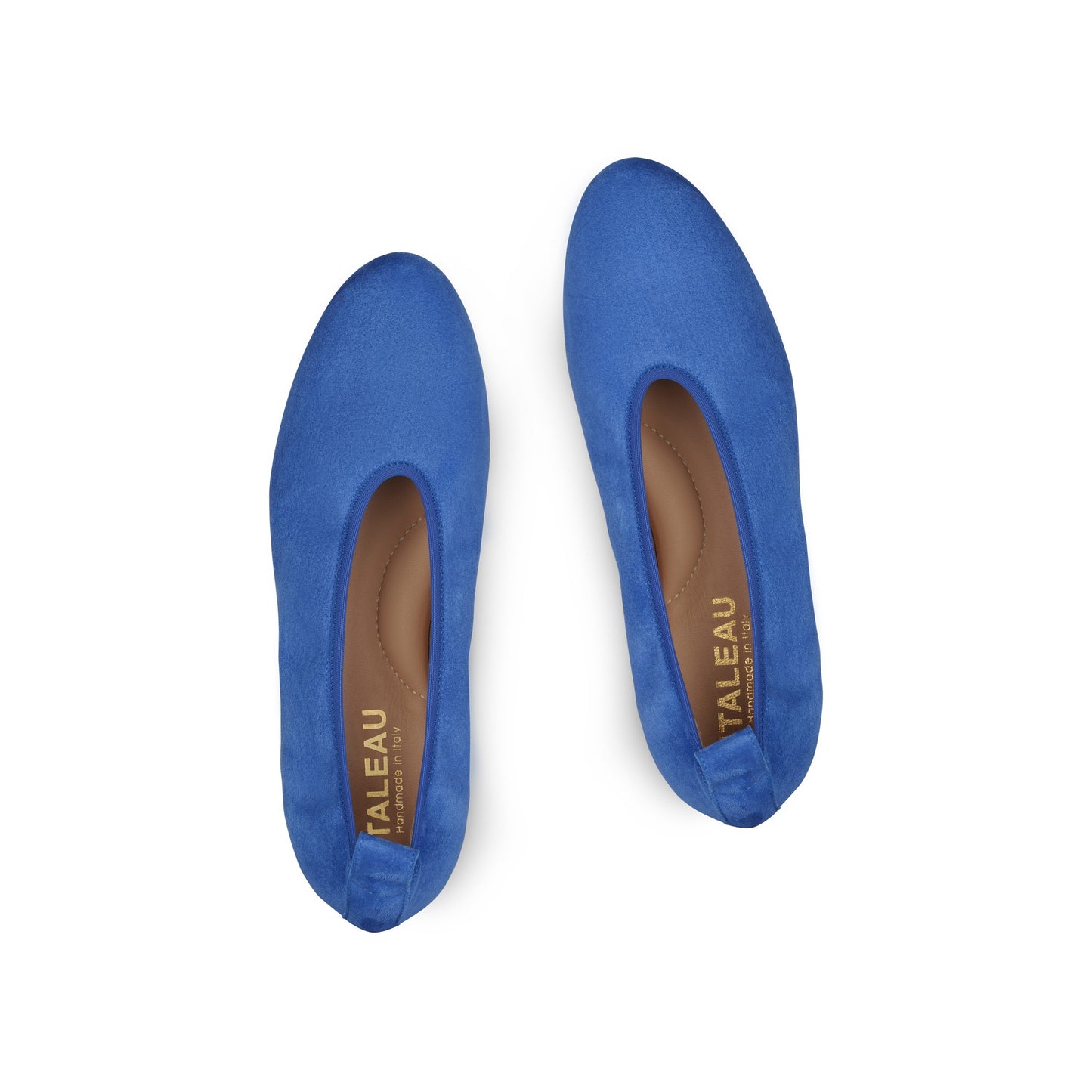 Valleria Suede Flats Sapphire - Last Chance