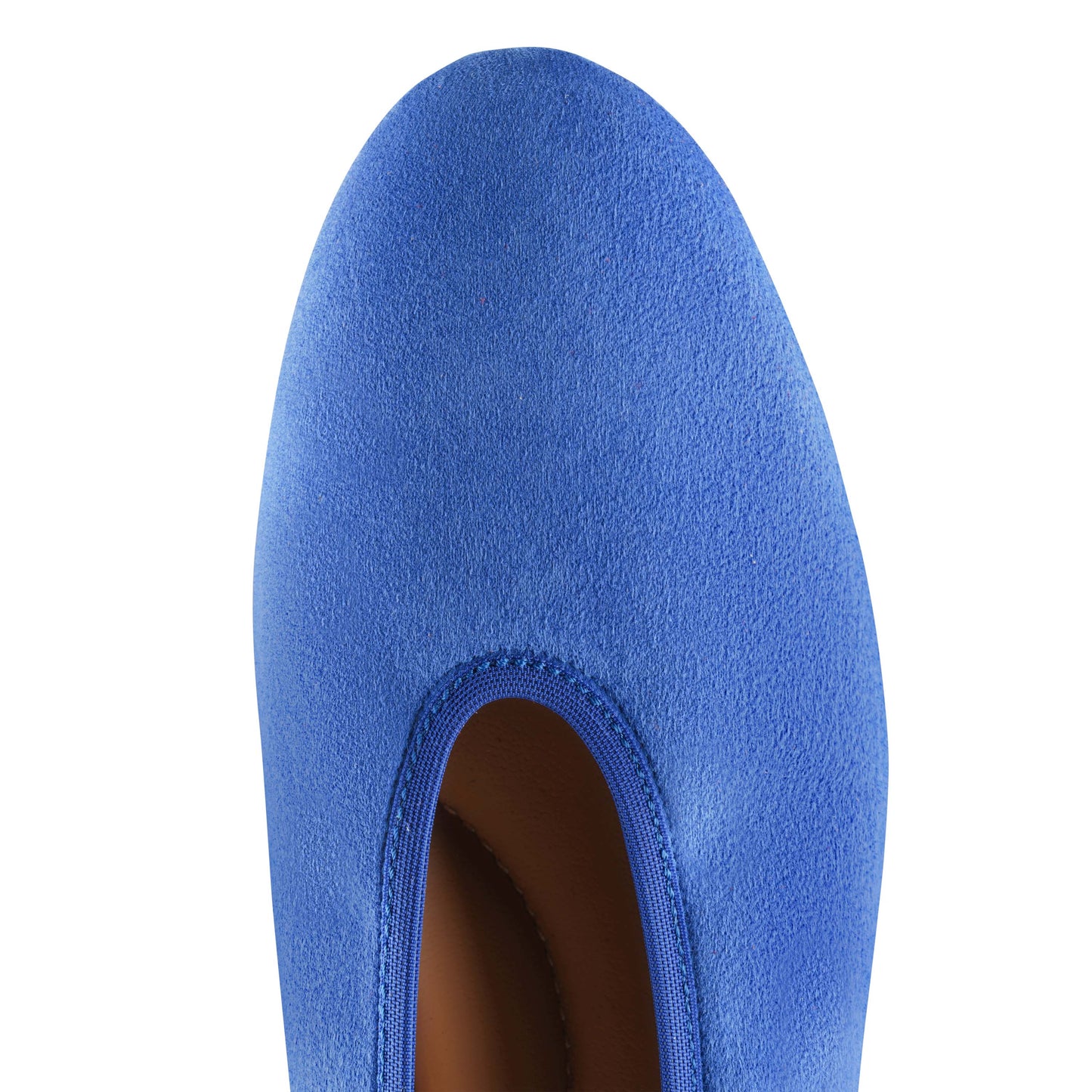 Valleria Suede Flats Sapphire - Last Chance